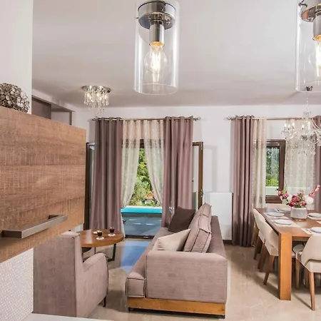 Villa Tony's With Private Pool In Komilio Lefkada